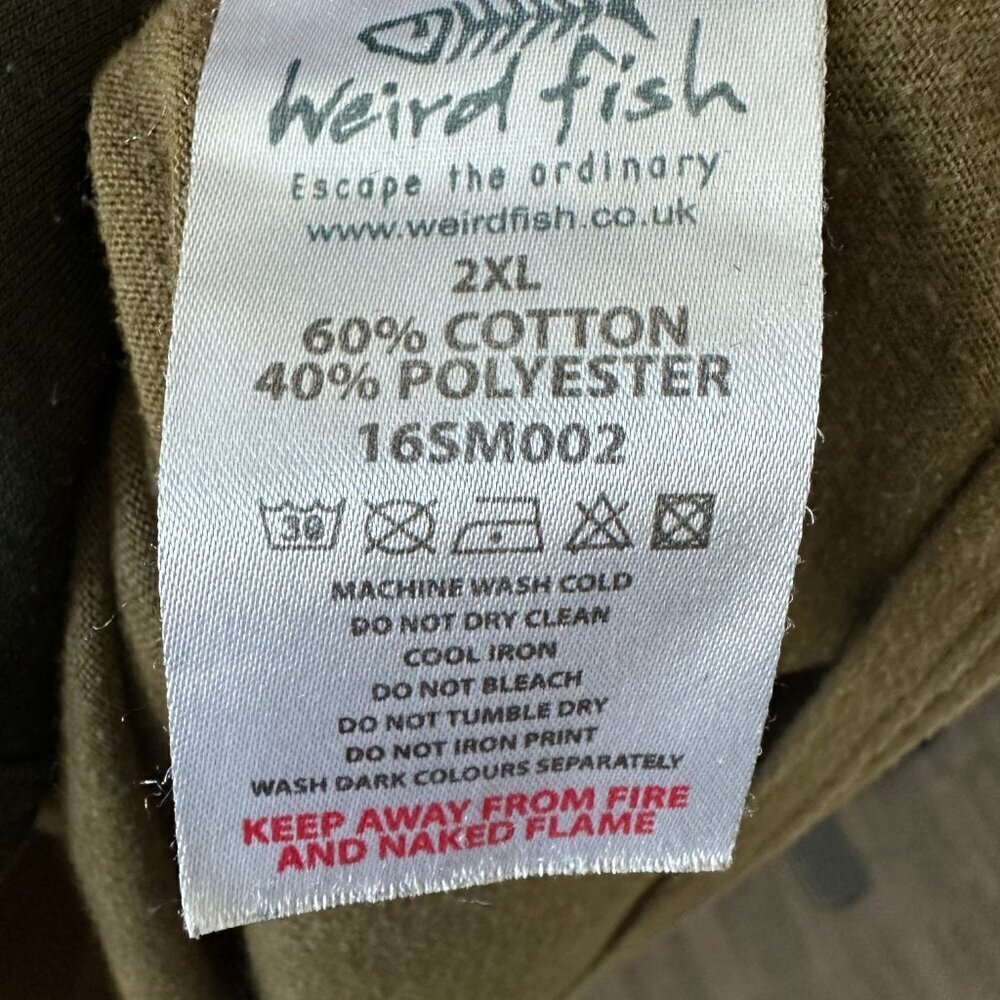 The A-Team Weird Fish Green "A-Bream" XXL Men's Tee Shirt *Rare find in the US* - Picture 6 of 7